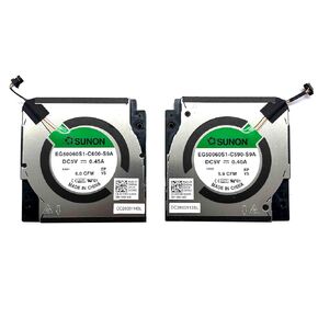 New CPU+GPU Cooling Fan Replacement for DELL Precision 5470, P/N: 05CPMD 03FCRK, EF50060S1-C600-S9A EG50060S1-C590-S9A