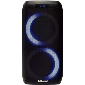 Billboard Dual 8" Rechargeable Bluetooth Speaker 8000W P.M.P.O, FM, USB SD, Aux inputs, TWS, Full Panel Lighting