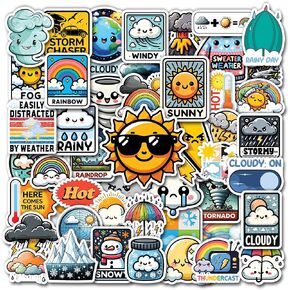 Pack 50 PCS Dolphin Stickers Sea Animal Waterproof Vinyl Decals Decor Water Bottle Latop Phone Case Suitcase Scrapbook Car Bike Skateboard Gifts for Boy Kid Teen Adult