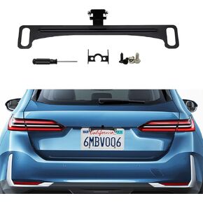 Reverse Rear View Backup Camera Bracket, License Plate Camera Mount, Backup Camera License Plate Frame Back Up Camera Accessories for Backup Camera Reverse Camera