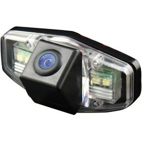 Car Reverse Rearview License Plate Camera,Wide Angle Rear View Back Up Camera Replacement for Honda Accord TSX Pilot Civic EK Civic FD Odyssey TSX