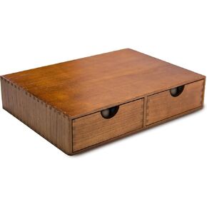 Coffee Pod Holder for K Cup, Wooden Coffee Pod Storage Drawer for Counter, Pod Drawer Organizer Under Brewer for K Cup, Compatible with Keurig Pod, Coffee Maker Machine Stand, 30 Pod Capacity