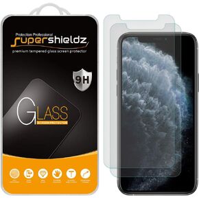 Supershieldz (2 Pack) Anti-Glare (Matte) Screen Protector Designed for iPhone 11 Pro, iPhone Xs and iPhone X (5.8 inch) [Tempered Glass] Anti Fingerprint, Anti Scratch, Bubble Free