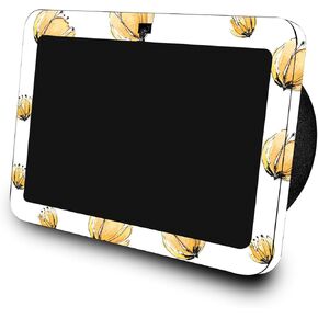 Skin Compatible with Amazon Echo Show 8 (3rd Gen, 2023) - Yellow Poppy - Premium 3M Vinyl Protective Wrap Decal Cover - Easy to Apply | Crafted in The USA by MightySkins