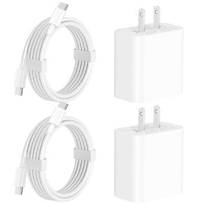 AirPods 4 Charger, 2Pack 20W USB C AirPods Pro 2nd Gen Charging Cord, USB C to USB C Cable for AirPods 4, AirPods Max 2 (2024), Wireless Earbuds, AirPods Pro 2nd Generation Charger Cord Power Adapter