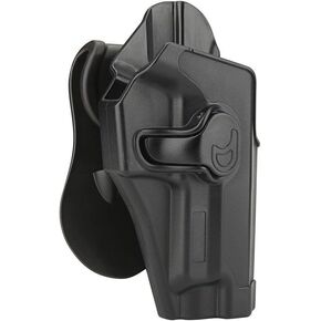 Bedone OWB P226 Holster Compatible with Sig Sauer P226 Nitron/P226 Legion/P226 MK25 Full Size, Sig P220, Tactical Polymer Gun Holster, 360° Adjustable Paddle & Fast Draw - Right Handed