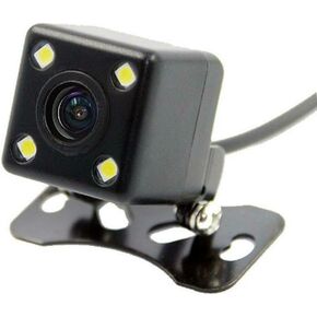 Car Camera, Rear View Camera Waterproof Wide View Angel Lens with Multiple Mount Brackets for Universal Cars, SUV, Trucks, Bus and etc