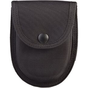 Uncle Mike's Sentinel Single Handcuff Case Sentinel Single Handcuff Case Black Molded Nylon, Card 89068