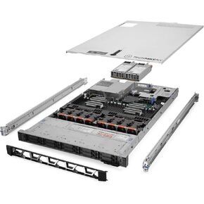 TechMikeNY Server 2X Gold 6140 2.30Ghz 36-Core 256GB H740P Rails PowerEdge R640 NVMe (Renewed)