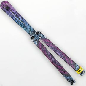 KEEDAS Folding Printed Patterns Plastic Tool, Integral Channel Handle, Ultra-Lightweight Durable, Best Balance and Inertia, Great for Beginners