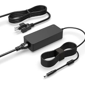 90W AC Charger Fit for Dell Inspiron 15 17 5401 5490 5400 5491 7500 7501 7590 7591 7790 AIO 2 in 1 7700 7791 W24C002 Black Silver P83F P84F Laptop Power Supply Adapter Cord