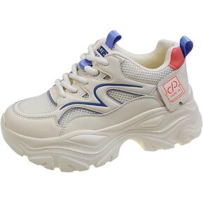 VAXAV Women's Comfortable Mesh Platform Sneakers Casual Jogging Walking Shoes 5.5-8.5