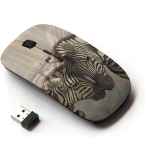 [ Optical 2.4G Wireless Mouse [ Zebra Brothers Love ]