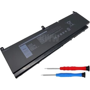 HWW New 11.4V 95Wh 7922mAh PKWVM Battery Compatible with Dell Precision 7550 7750 C903V CR72x 17C06 447VR Series, Black