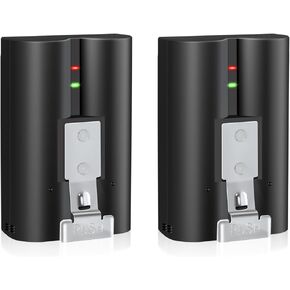 6040mAh Replacement Doorbell Battery 2 Pack Rechargeable V4 Battery Compatible with Video Doorbell 2/3/4/3Plus,Stick Up Cam/Solar(All gens),Spotlight Cam Battery/Solar,Peephole Cam