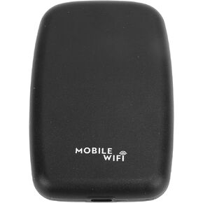 Mobile Wi Fi Hotspots, Portable Travel Router Supports 10 Users at The Same Time, 2100mAh Large Battery, Pocket Wi Fi Device for Secure Internet, Europe Asia Edition (Black)