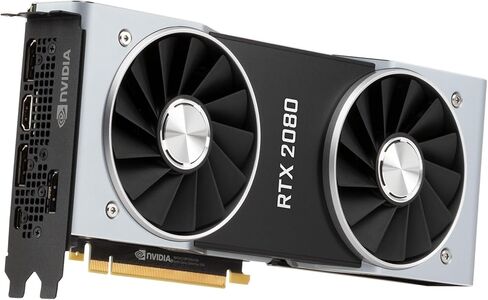 NVIDIA GEFORCE RTX 2080 CARDACTS ، 8GB GDDR6 256 BIT ، DisplayPort ، HDMI ، USB-Type C (متجدد) in Saudi Arabia