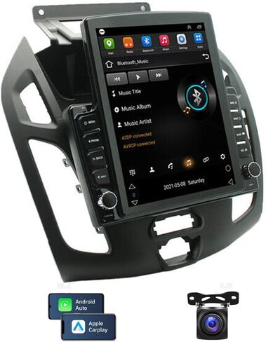 9.7''Android 13.0 سيار ستيريو لفورد ترانزيت الاتصال 2014-2018 Radio Double Din HD Screen Screen Audio Audio مع وحدة GPS Mavigation Bluetooth يدعم كاميرا النسخ الاحتياطي (4G+64G) in Kuwait