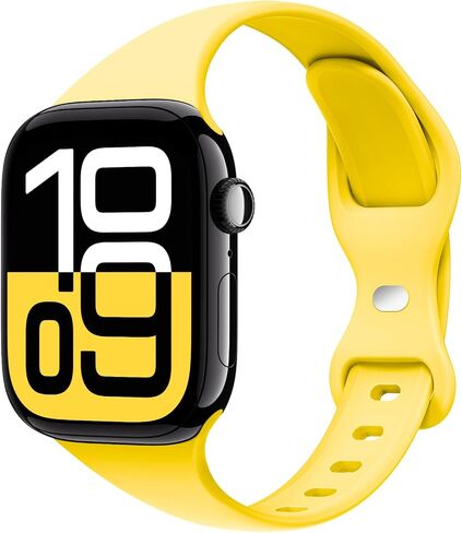 STG Sport Band متوافق مع Apple Watch 40mm 41mm 42mm 44mm 45mm 46mm 49mm 49mm Slim Thin Thirw Silicone Strap Iwatch Ultra 2/Ultra Series 10/9/8/7/6/5/4 SE Women Men in Saudi Arabia