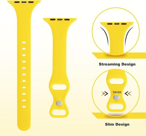 STG Sport Band متوافق مع Apple Watch 40mm 41mm 42mm 44mm 45mm 46mm 49mm 49mm Slim Thin Thirw Silicone Strap Iwatch Ultra 2/Ultra Series 10/9/8/7/6/5/4 SE Women Men in Saudi Arabia