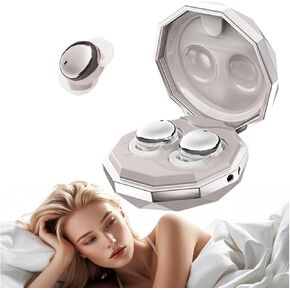 Sleep Earbuds for Sleeping Small Mini Earbuds On Side Wireless Bluetooth Sleep Earphones Ear Buds Noise Cancelling Earbuds for Sleep Sleeping Headphones for Side Sleepers Small Ear Canals Women