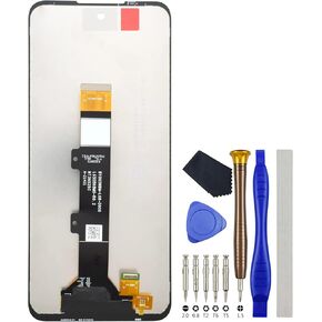 USA Version Full LCD Digitizer Touch Screen Assembly Replacement for Motorola Moto E40 Black