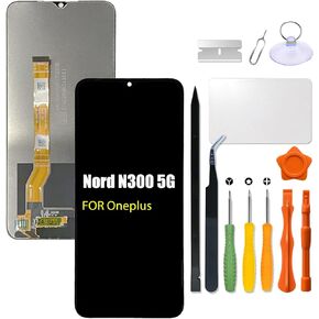 Replacement for OnePlus Nord N300 5G LCD Screen for OnePlus CPH2389 LCD Touch Screen Display Panel Digitizer Assembly with Repair kit
