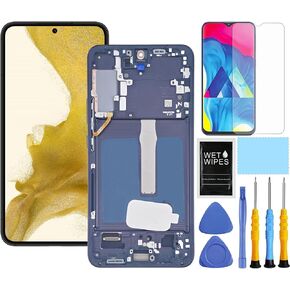 ZTOOYO【 US Version】 AMOLED for Samsung Galaxy S22+ Plus 5G Screen Replacement for Samsung S22 Plus Screen Replacement with Frame SM-G906u G906a G906w LCD Display digitizer Touch Screen Assembly Black