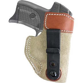 DeSantis Sof-Tuck IWB Holster- IWB Holster, Conceal Carry Gun Holster, Compact Holster, Compatible with Ruger LC9, EC9S, Kahr P45, PM45, Taurus 709 SLIM, S/A XDS MOD 2 3.3"" - Right Hand Draw, Tan