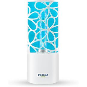 Faicuk Plug in Fly Light Trap with UV Bulb for Capturing Gnats, Mosquitos and Other Flying Small Insects Non-Zapper for Inside Your Home