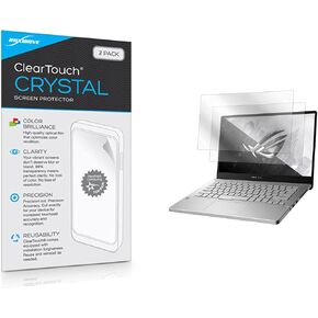 BoxWave Screen Protector Compatible with ASUS ROG Zephyrus G14 - ClearTouch Crystal (2-Pack), HD Film Skin - Shields from Scratches