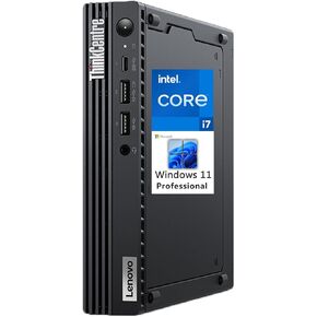 Lenovo ThinkCentre M750q 1L Tiny PC Business Desktop Computer, 12th Gen Intel 12-Core i7-12700, 16GB DDR4 RAM, 512GB PCIe SSD, AC WiFi, Bluetooth, Wireless Antenna, Ethernet, Windows 11 Pro