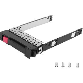 2.5in SFF SAS SATA SSD Hard Drive Carrier Tray Caddy, 2.5in Hot Swap Tray 500223-001 Compatible for DL360 DL380 DL385 DL580 DL585 DL785 DL170H ML350 ML370 BL460C Server Serie