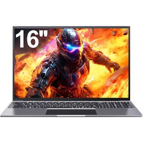جهاز كمبيوتر محمول من الطائرات المحمولة 16 بوصة ، كمبيوتر محمول مع عرض 16 جيجا بايت DDR4 512GB SSD ، رباعي النواة N100 (حتى 3.4 جيجا هرتز) ، 1920 × 1200 عرض FHD ، لوحة المفاتيح الرقمية ، WiFi ، Bluetooth ، WebCam ، USB3.0 ، للطالب والأعمال التجارية in Kuwait