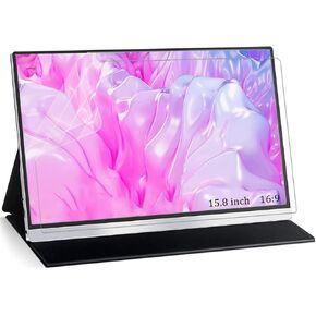 i-Tensodo 2 Pack Anti Glare Screen Protector for 15.8 inch Portable Monitor, 15.8" Computer Monitor Glare& UV Filter Shield Cover Eye Protection Film, Matte (13.7 x 7.7 Inch)