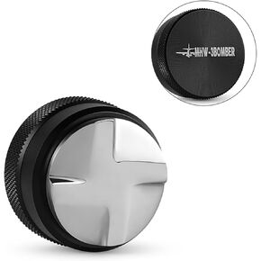 MHW-3BOMBER 58mm Espresso Distributor, Height Adjustable Espresso Distribution Tool, Coffee Distributor with Non-slip Pattern, 58.35mm Espresso Leveler for 58mm/58.3mm/58.5mm Portafilter,T5248L4