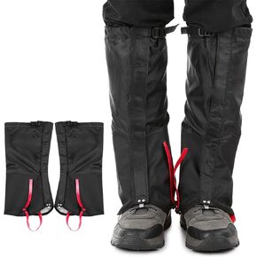 ZJchao Gaiters, Waterproof Adjustable Leg Gaiters Gaiters for Men Hiking Gaiters Adjustable Snow Boot Gaiters for Hiking, Hunting and Walking