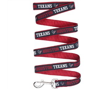 NFL PET Leash Houston Texans Dog Leash, Medium Football Team Leash for Dogs & Cats. A Shiny & Colorful Cat Leash & Dog Leash Licensed by The NFL