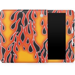 Tablet Skin Compatible with Kobo Libra 2 (2023) - Hot Flames - Premium 3M Vinyl Protective Wrap Decal Cover - Easy to Apply | Crafted in The USA by MightySkins