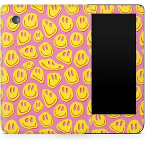 Tablet Skin Compatible with Kobo Clara 2E (2022) - Melted Faces - Premium 3M Vinyl Protective Wrap Decal Cover - Easy to Apply | Crafted in The USA by MightySkins