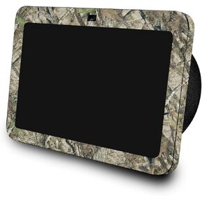 Carbon Fiber Skin Compatible with Amazon Echo Show 8 (3rd Gen, 2023) - HTC Fall - Premium 3M Vinyl Protective Wrap Decal Cover - Easy to Apply | Crafted in The USA by MightySkins