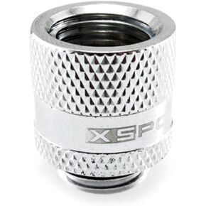 XSPC G1/4" Male to Female Rotary Fitting, Chrome
