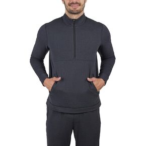 90 Degree By Reflex Ultra Soft Half Zip Long Sleeve Shirt for Men