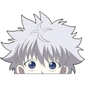 Anime Hunter Vinyl Decal Sticker for Cars Windows Laptop Computer Ipad Tablet Wall (Killua)