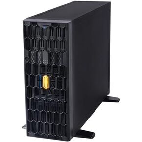 Chenbro 4U Mainstream Workstation Rackable Tower Server Chassis - SR,Black,Bezel Black,SAS/SATA,1 * 8025,1 * 12025,CRPS(1+1),800W,Single, 4-Bay Internal HDD cage