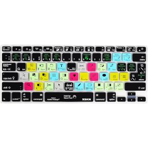 Adobe InDesign Hot Keys Keyboard Film Shortcuts Keyboard Skin Cover for MacBook Air 13 & MacBook Pro 13 15 17, Retina (US/European ISO Keyboard)