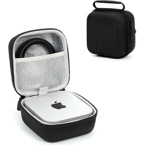Hard Travel Case Compatible with Apple Mac Mini M4 2024 Desktop Computer,Waterproof Hard Shell Case for Mac Mini M4 Pro and Accessories