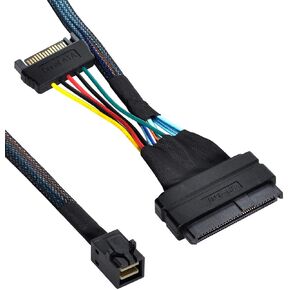 Xiwai U.2 U2 SFF-8639 NVME PCIe SSD Cable for Mainboard Intel SSD 750 p3600 p3700 M.2 SFF-8643 Mini SAS HD