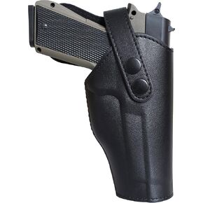 1911 Holster OWB Right Hand- Leather Gun Holster for Pistols G17, G19 and 1911, Leather Holster 1911