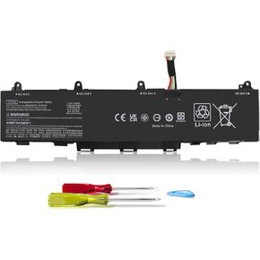 53Wh 11.55V CC03XL Laptop Battery Replacement for EliteBook 830 835 840 845 G7 G8, ZBook Firefly 14 G7 G8, Probook 635 Aero G7 G8, CC03053XL-PL HSTNN-DB9Q L77608-2C1 L77608-421 L78555-005 4400mAh